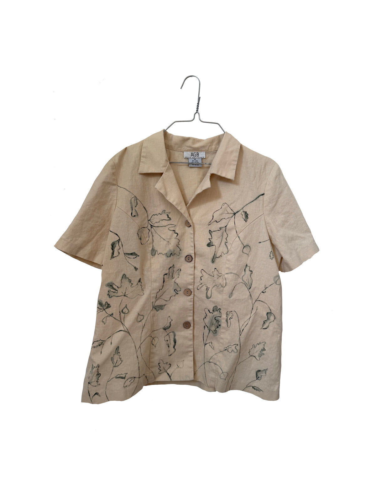 Vintage hand painted blouse