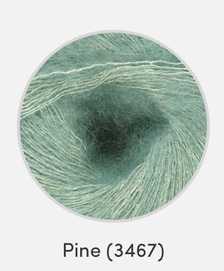 Mohair scrunchie