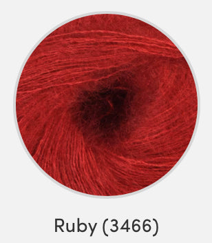 Mohair scrunchie