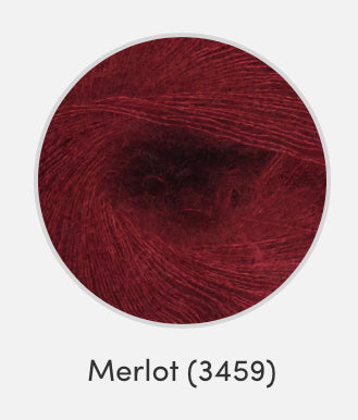 Mohair scrunchie