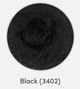 Mohair scrunchie