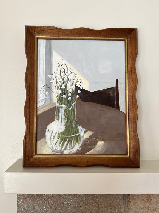 Snow drops original painting