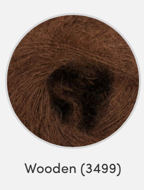 Mohair scrunchie