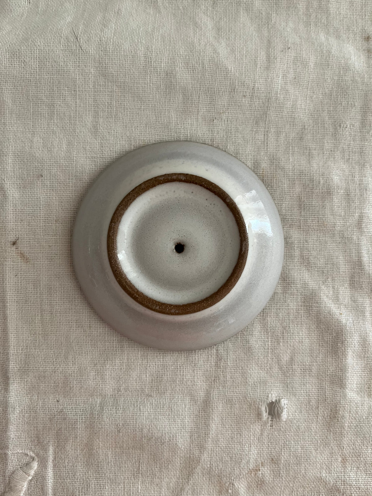 Ceramic incense holder