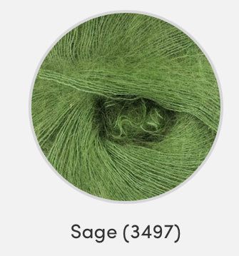 Mohair scrunchie